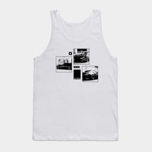 Mazda Miata MX-5 ND Black 'N White Archive Tank Top